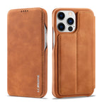 Leather Flip Wallet iPhone Case Card Holder Magnetic Book Cover