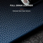 Luxury Genuine Leather iPhone Case Slim Shockproof Premium Cover