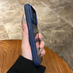Crystal Clear iPhone Case with Camera Touch Button Shockproof Protective Cover