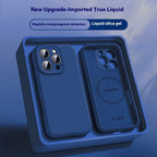 Candy Color MagSafe Liquid Silicone iPhone Case Soft Magnetic Protective Cover