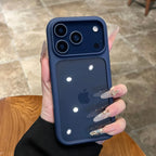 Crystal Clear iPhone Case with Camera Touch Button Shockproof Protective Cover