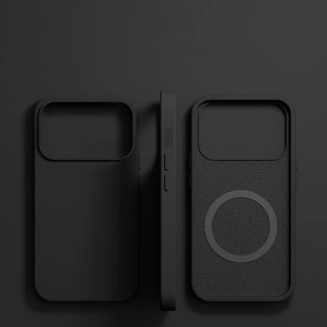 MagSafe Liquid Silicone iPhone Case Magnetic Soft Anti-Slip Protective Cover