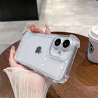 Clear Shockproof iPhone Case Transparent Bumper Anti-Scratch Protective Cover