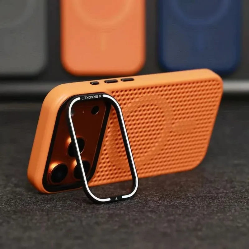 MagSafe Cooling Mesh iPhone Case Camera Mount Shockproof Protective Cover Main image