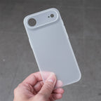 0.3mm Ultra Thin Matte iPhone Case Slim Translucent PP Hard Protective Cover