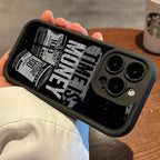 Time Is Money Printed iPhone Case Soft TPU Shockproof Motivational Cover
