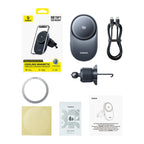 Baseus Magnetic Wireless Car Charger 25W Fast Charging Phone Holder with Cooling Fan