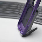 MagSafe Invisible Stand iPhone Case Matte Magnetic Kickstand Protective Cover