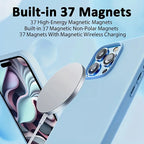 MagSafe Liquid Silicone Shockproof iPhone Case Magnetic Soft Protective Cover