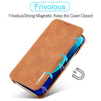 Leather Flip Wallet iPhone Case Card Holder Magnetic Book Cover