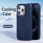 MagSafe Cooling Mesh iPhone Case Heat Dissipation Breathable Shockproof Cover