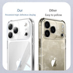 Luxury Clear Soft TPU iPhone Case Transparent Slim Protective Cover