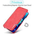 Leather Flip Wallet iPhone Case Card Holder Magnetic Book Cover