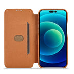 Leather Flip Wallet iPhone Case Card Holder Magnetic Book Cover