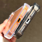 Clear Shockproof iPhone Case Transparent Bumper Anti-Scratch Protective Cover