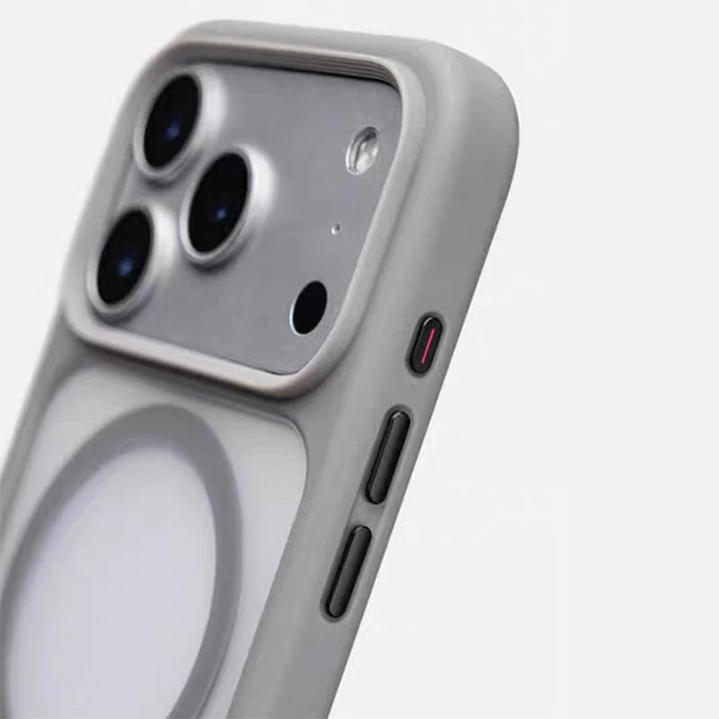 MagSafe Invisible Stand iPhone Case Matte Magnetic Kickstand Protective Cover