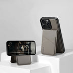 2-in-1 Magnetic Detachable Leather iPhone Case Wallet Card Holder Cover