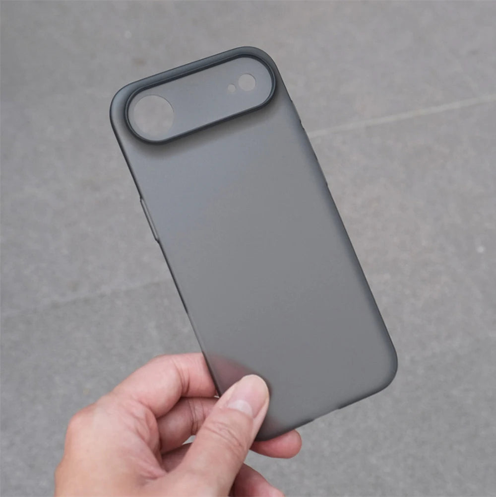 0.3mm Ultra Thin Matte iPhone Case Slim Translucent PP Hard Protective Cover