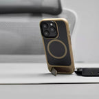 MagSafe Invisible Stand iPhone Case Matte Magnetic Kickstand Protective Cover