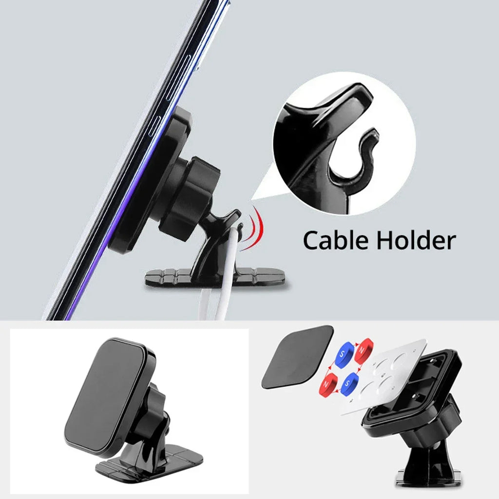 Magnetic Car Phone Holder Air Vent Mount Universal Dashboard Stand