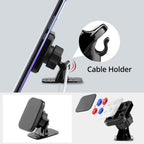 Magnetic Car Phone Holder Air Vent Mount Universal Dashboard Stand