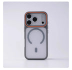 Translucent Matte MagSafe iPhone Case Magnetic Shockproof Protective Cover