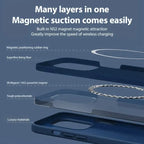 MagSafe Liquid Silicone Shockproof iPhone Case Magnetic Soft Protective Cover