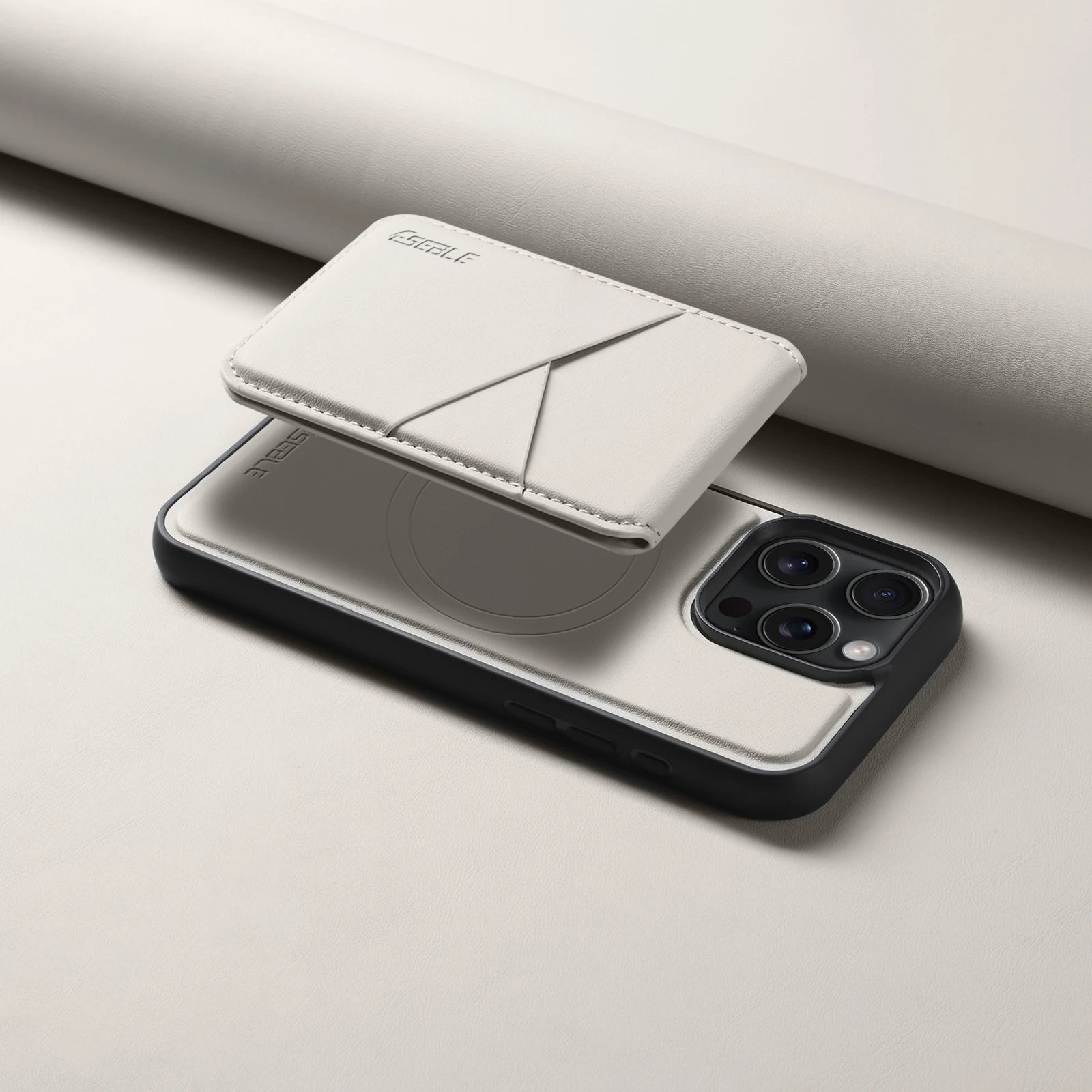 2-in-1 Magnetic Detachable Leather iPhone Case Wallet Card Holder Cover