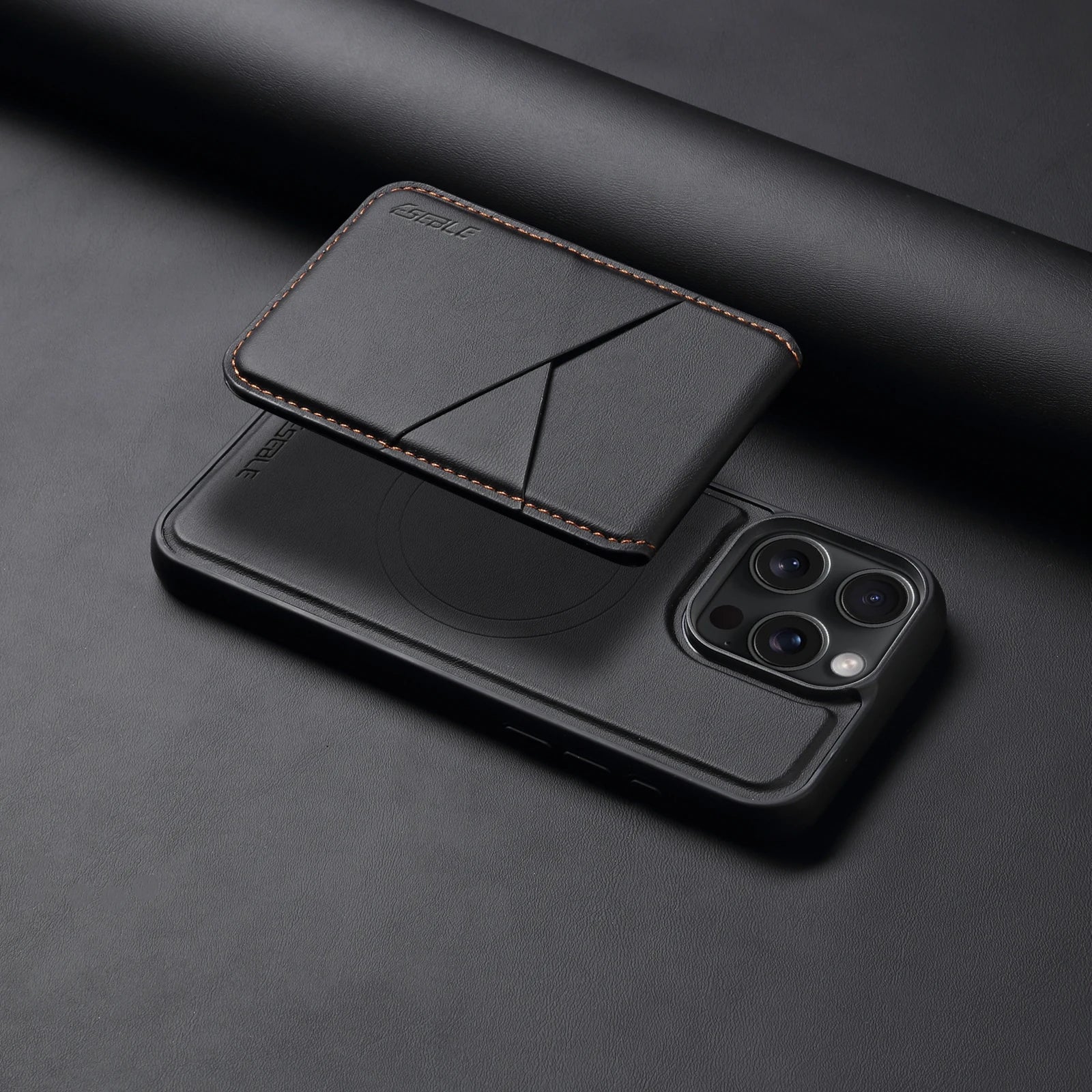 2-in-1 Magnetic Detachable Leather iPhone Case Wallet Card Holder Cover