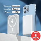 Magnetic Wireless Power Bank 5000mAh 10000mAh 20W Fast Charging MagSafe Portable