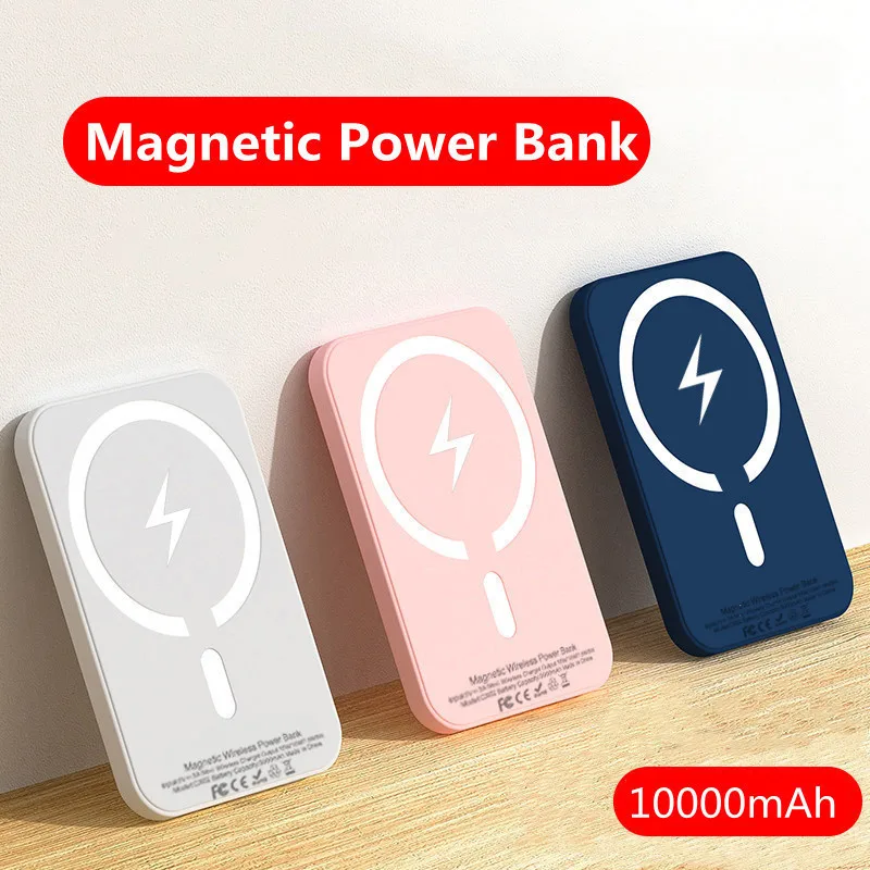 Magnetic Wireless Power Bank 5000mAh 10000mAh 20W Fast Charging MagSafe Portable Secondary image