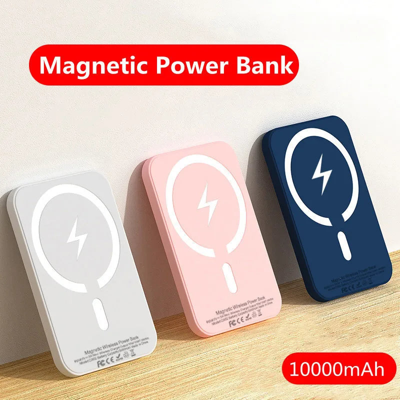 Magnetic Wireless Power Bank 5000mAh 10000mAh 20W Fast Charging MagSafe Portable