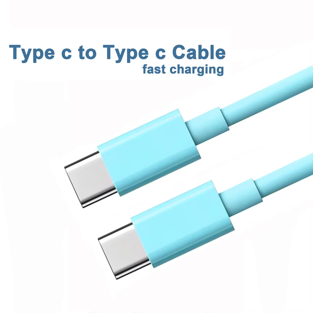 60W USB C to USB C Cable Fast Charging Data Cable Type C Cord Main image