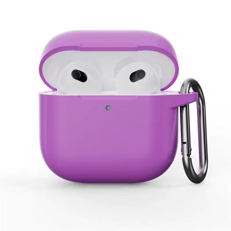 Silicone AirPods Case Protective Cover Soft Shockproof Earphone Case
