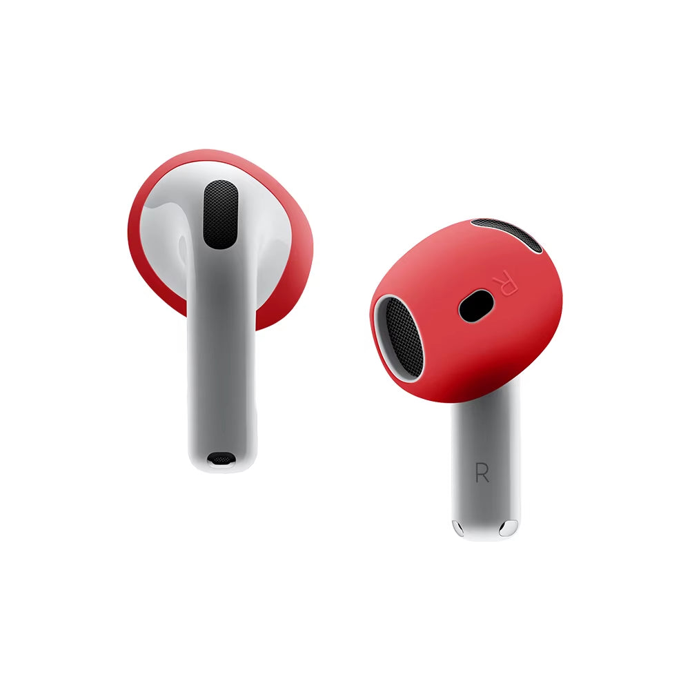 AirPods 4 Silicone Case Cover Protective Skin with Ear Tips Anti-Slip