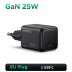 45W GaN USB C Fast Charger PD3.0 PPS EU Plug Power Adapter