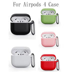 Silicone AirPods Case Protective Cover Soft Shockproof Earphone Case