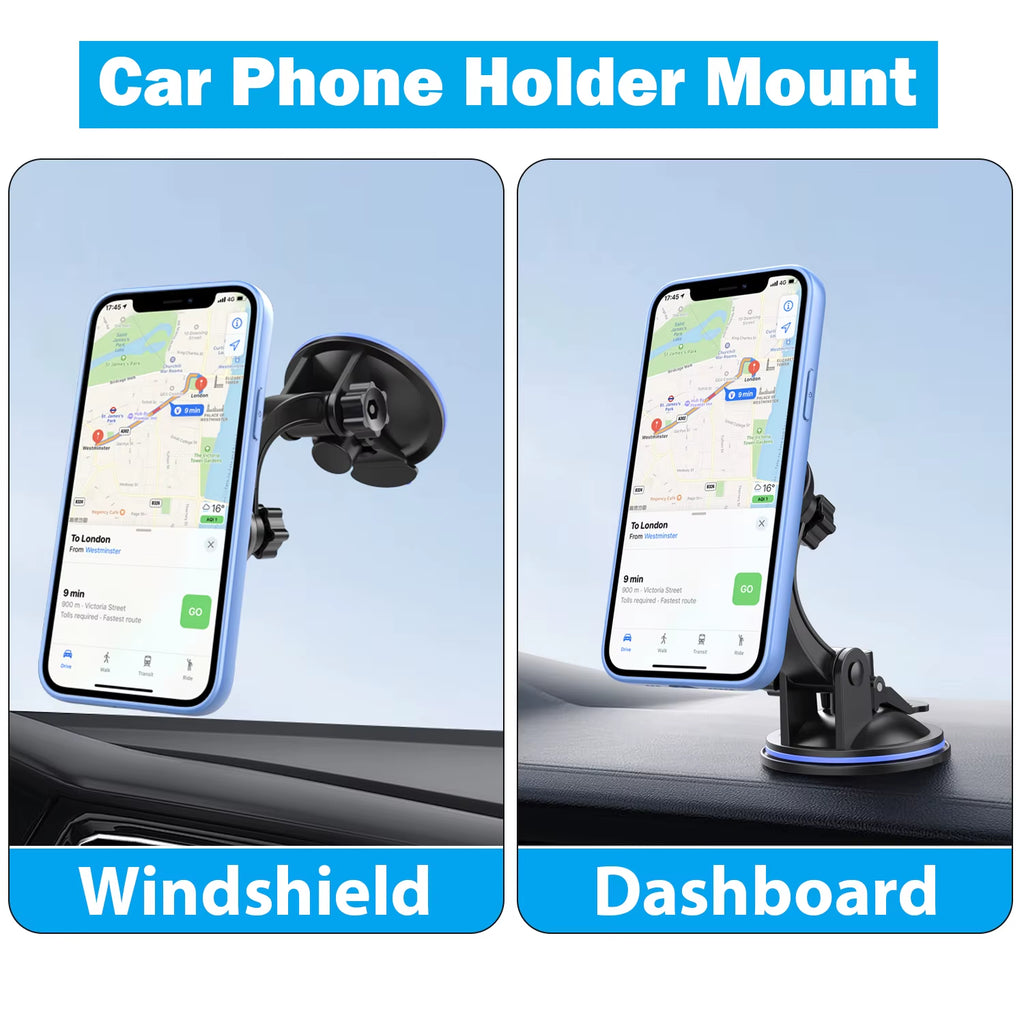 360 Rotatable Car Phone Holder Dashboard Windshield Mount Universal Stand