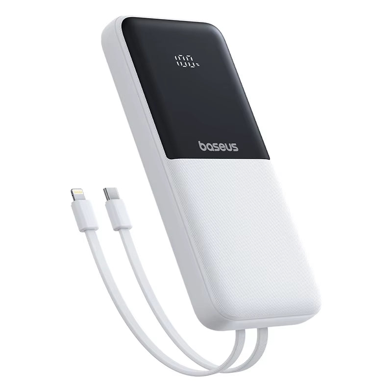 20000mAh Power Bank 22.5W Fast Charging Built-in Cable Portable Charger
