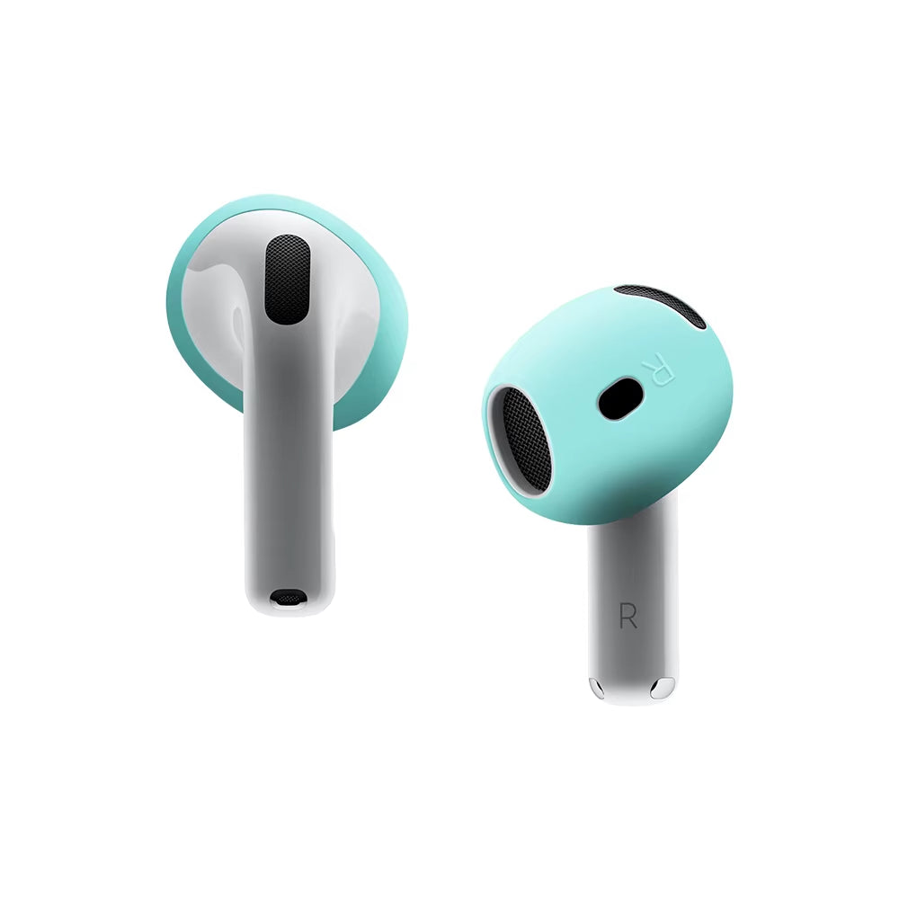 AirPods 4 Silicone Case Cover Protective Skin with Ear Tips Anti-Slip