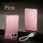 10000mAh Magnetic Wireless Power Bank 20W Fast Charging Slim MagSafe Portable
