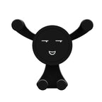 Gravity Car Air Vent Phone Holder Smile Design Universal Phone Mount