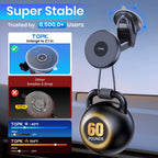 Magnetic MagSafe Car Phone Holder 360 Rotation Air Vent Dashboard Mount