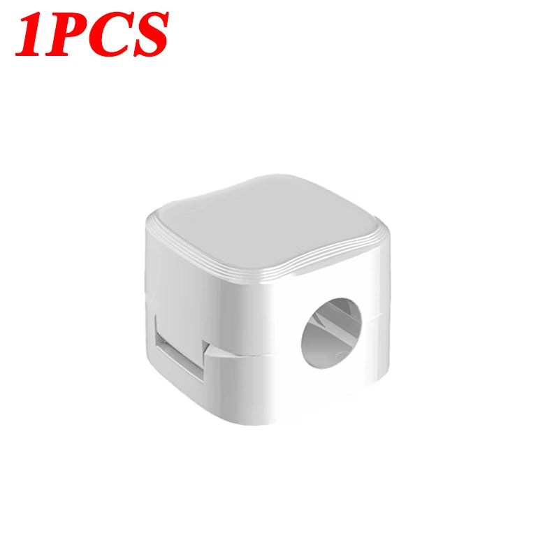 Magnetic Cable Clip Organizer Adhesive Wire Holder Desk Cable Management
