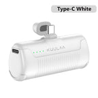 Mini Power Bank 4500mAh Portable Charger Built-in Plug Type-C Lightning