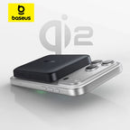 Qi2 Magnetic Power Bank 10000mAh 15W Wireless 22.5W Fast Charging Portable
