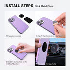 Magnetic Car Phone Holder N52 Strong Magnet Air Vent Mount 360 Rotation